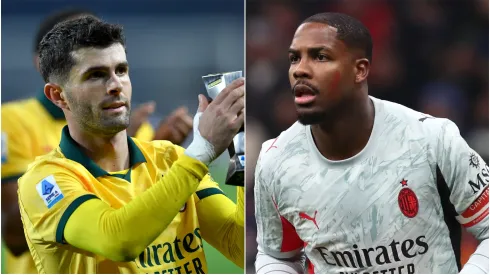 AC Milan stars Christian Pulisic and Mike Maignan.