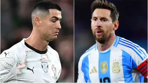 Cristiano Ronaldo of Portugal and Lionel Messi of Argentina.