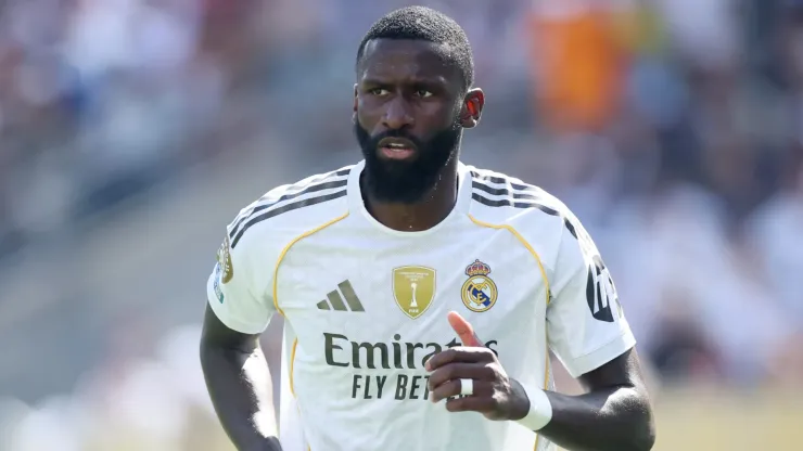 Antonio Rudiger #22 of Real Madrid C. F.