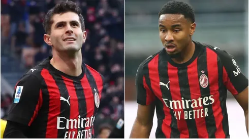 AC Milan stars Christian Pulisic and Christopher Nkunku.