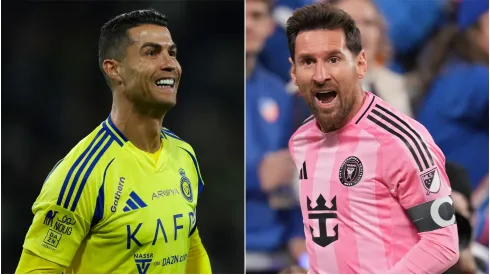 Al Nassr's Cristiano Ronaldo and Inter Miami's Lionel Messi.