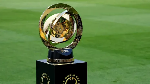 2025 FIFA Club World Cup trophy.