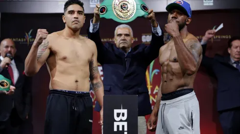 Raul Curiel y su rival de este jueves Courtney Pennington.
Golden Boy Promotions