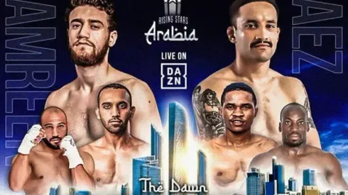 El sábado se llevó a cabo el primer show de boxeo en Emiratos Árabes Unidos.
Rising Stars Arabia