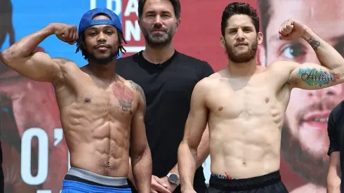 Pesaje entre Carlos Mujica ante Ja’Rico O’Quinn / DANZ