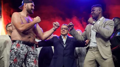 Tyson Fury y Francis Ngannou.
Queensberry Promotions