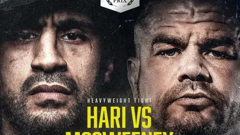 Grand Prix de Glory: Hari vs McSweeney el sábado en París
Glory