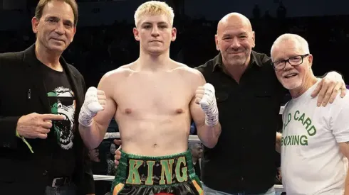 Tom Loeffler, Callum Walsh, Dana White y Freddie Roach.
360 Promotions