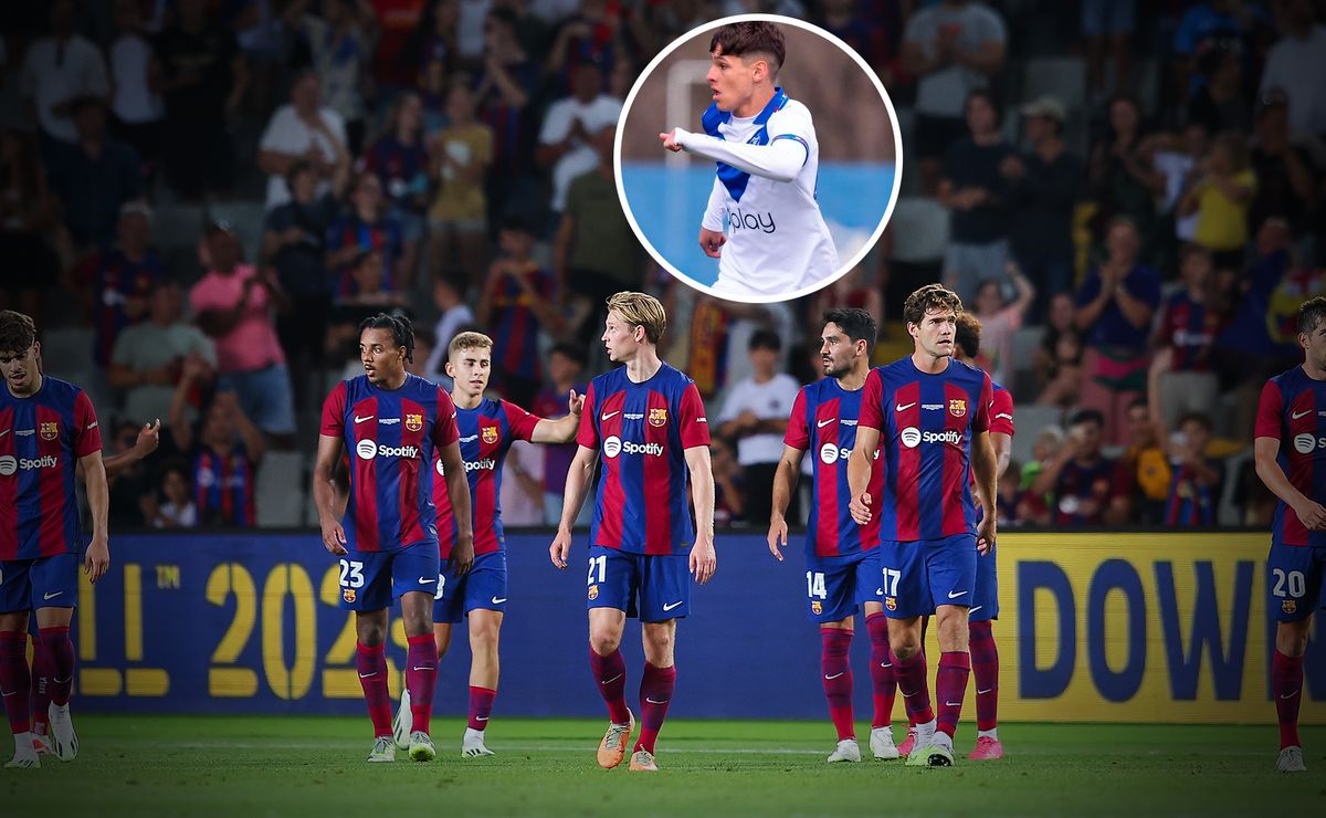 Sorpresa Barcelona podría llevarse libre a Álvaro Montoro de Vélez