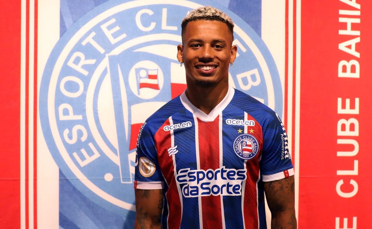 Rafael Ratão é regularizado e pode estrear pelo Bahia