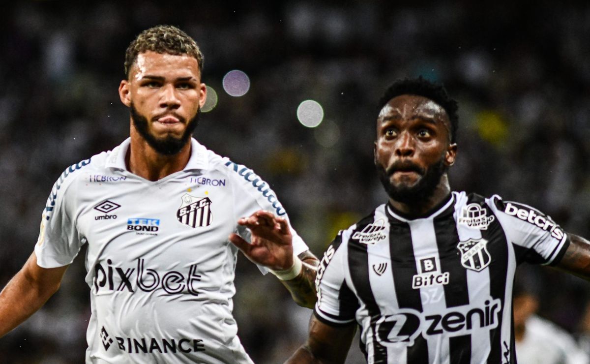 Santos vence o Ceará pelo Brasileirão da Série B