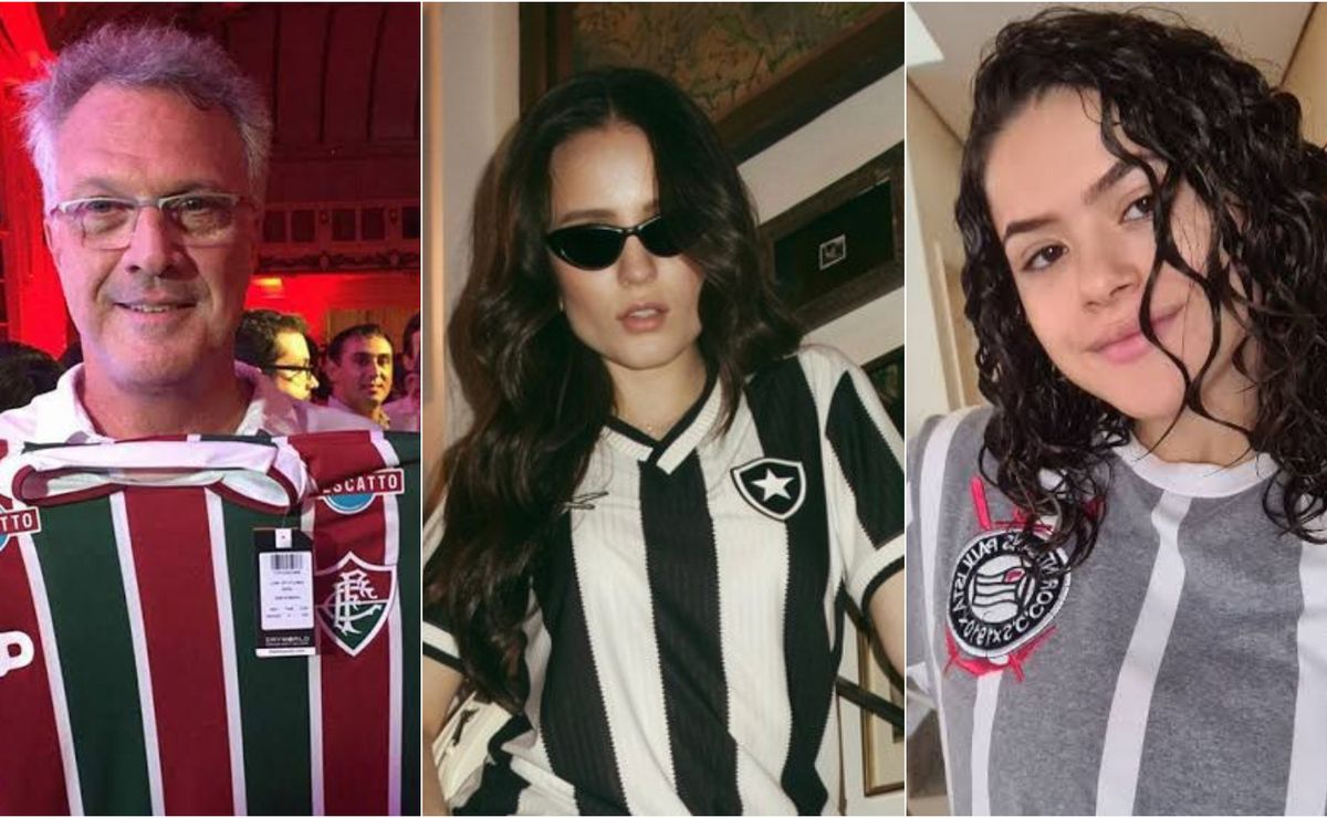 Os times de coração das 30 maiores celebridades brasileiras