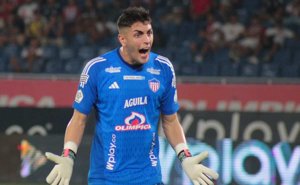 Santiago Mele, la gran figura del título de Junior de Barranquilla