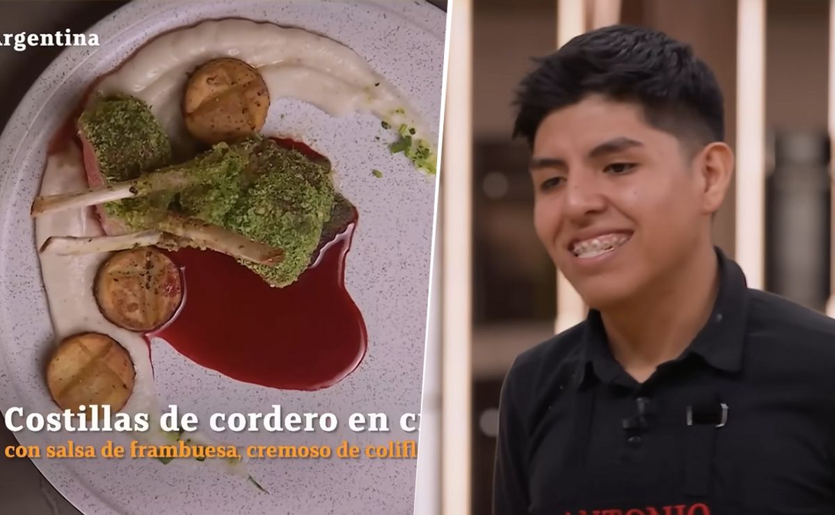 MasterChef: Antonio hizo su primer plato al nivel de un restaurante ...