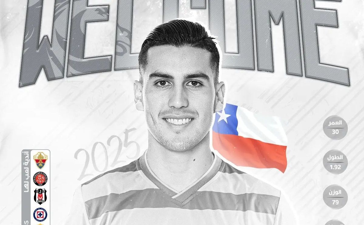 Enzo Roco a la liga de moda: es presentado en Al Tai de Arabia Saudita