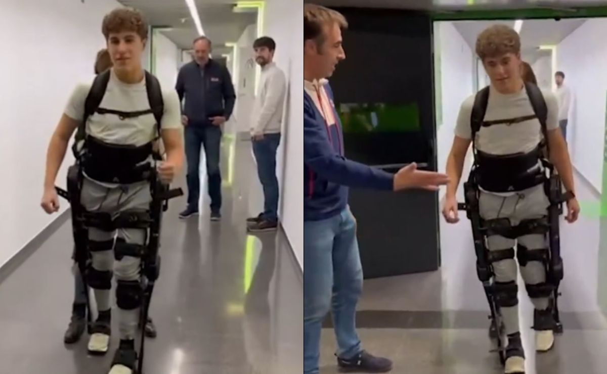 Marc Roma Hijo de Nani Roma, Marc Roma, vuelve a caminar tras quedar parapléjico