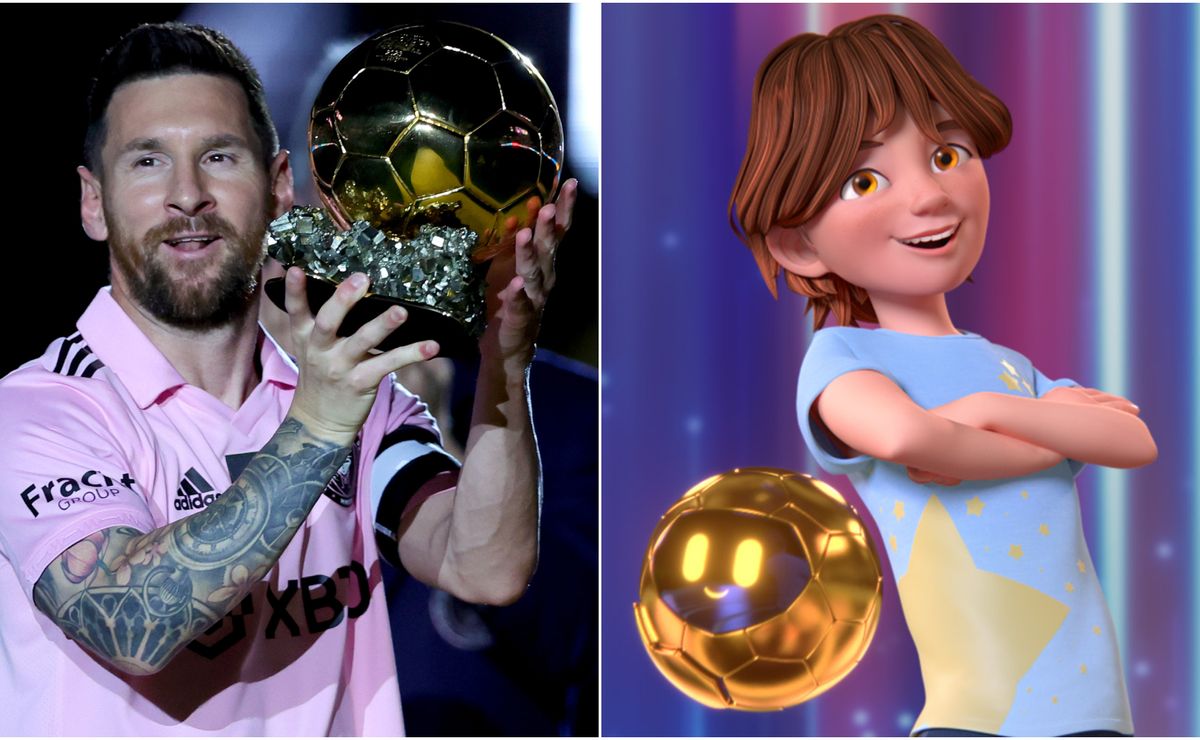 Messi Character Animation Lionel Messi's animated magic: Disney+ series inspired by 'Welcome to ...
