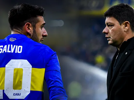En su último partido en Boca, Salvio no vio minutos y ni siquiera salió a precalentar