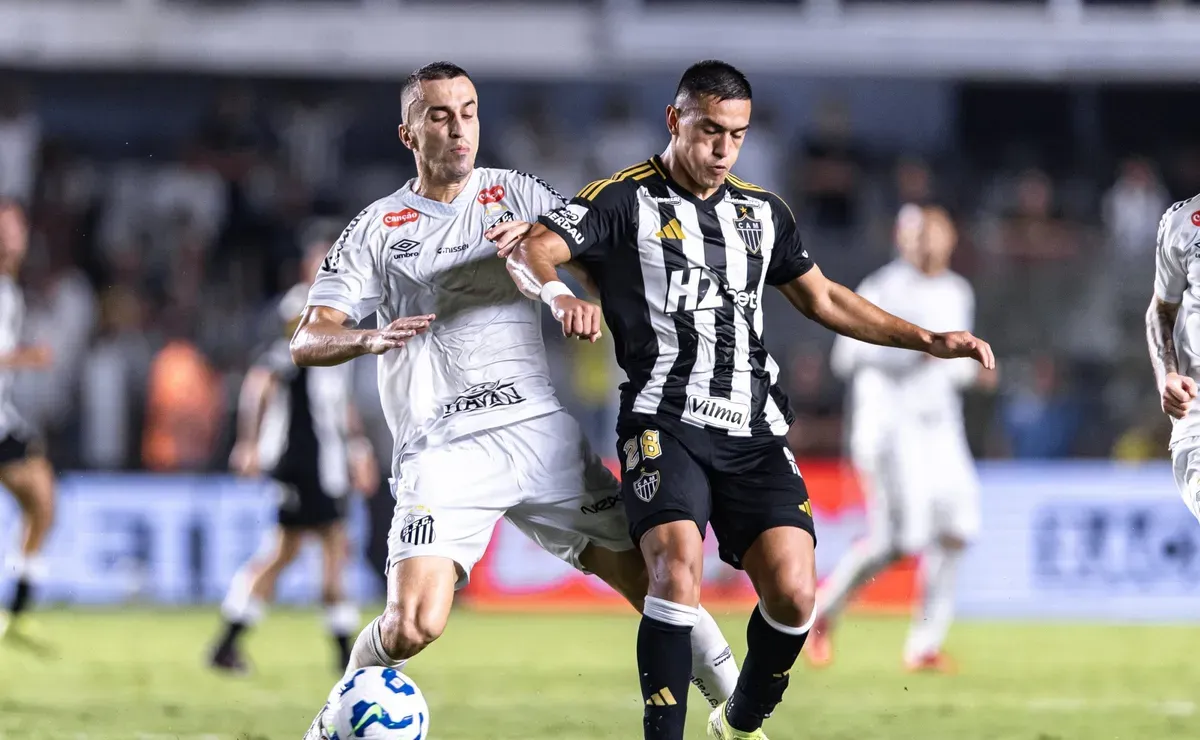 Atlético-MG x Santos: confira o retrospecto do confronto
