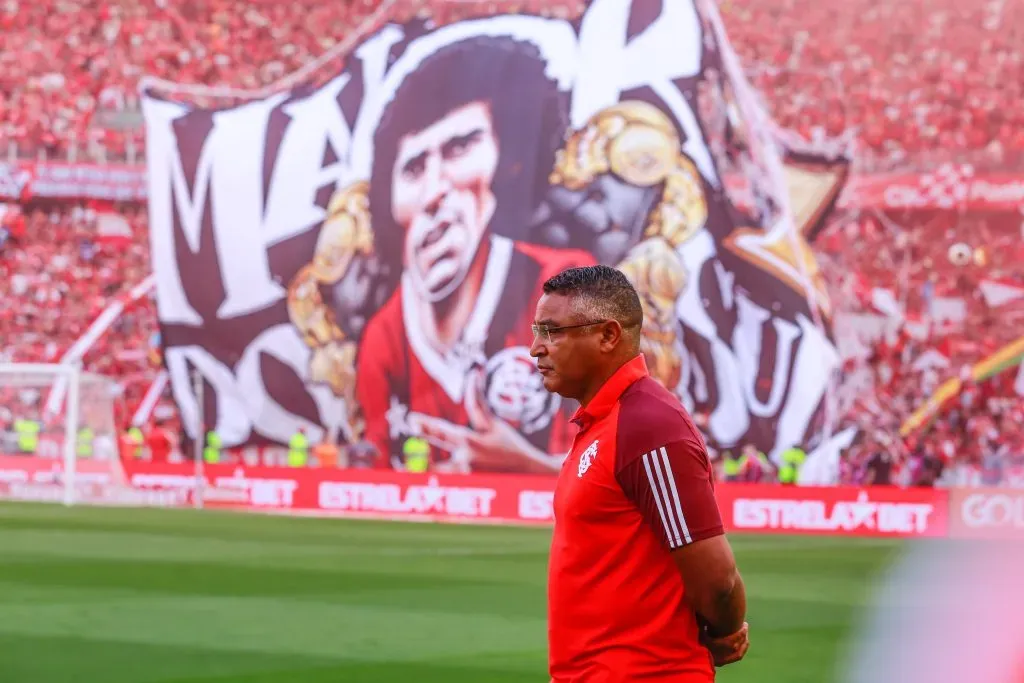 Nome contestado pela torcida, Roger fez o Internacional ‘ressurgir’ no Brasileirão Betano e espantou toda a desconfiança em seu trabalho. Foto: Luiz Erbes/AGIF