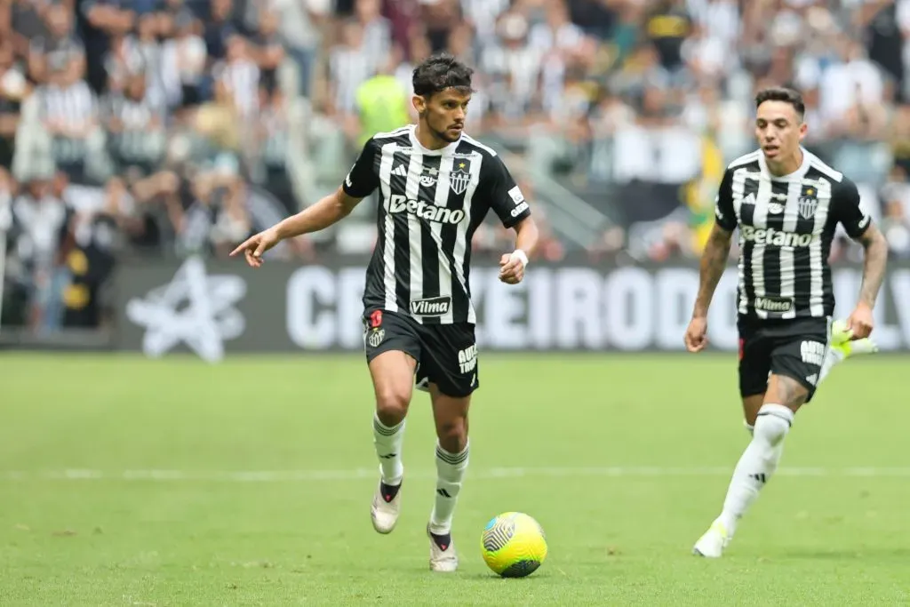 Gustavo Scarpa durante partida contra o Flamengo na Copa Do Brasil 2024. Foto: Gilson Lobo/AGIF