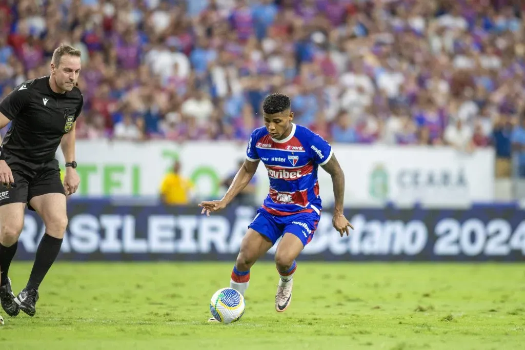 Hércules durante partida contra o Vasco no Campeonato Brasileiro A 2024. Foto: Baggio Rodrigues/AGIF