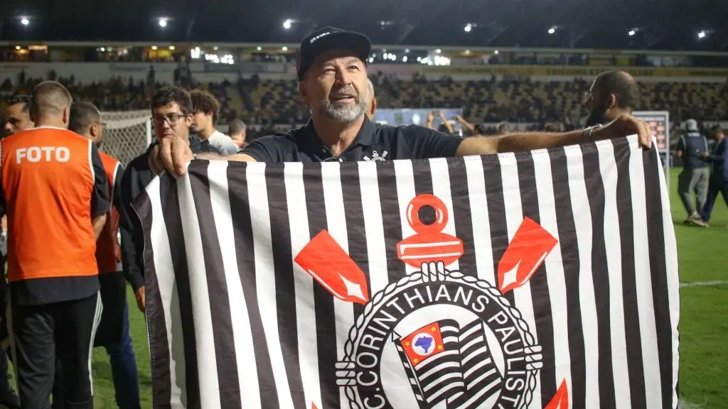 Augusto Melo, presidente do Corinthians