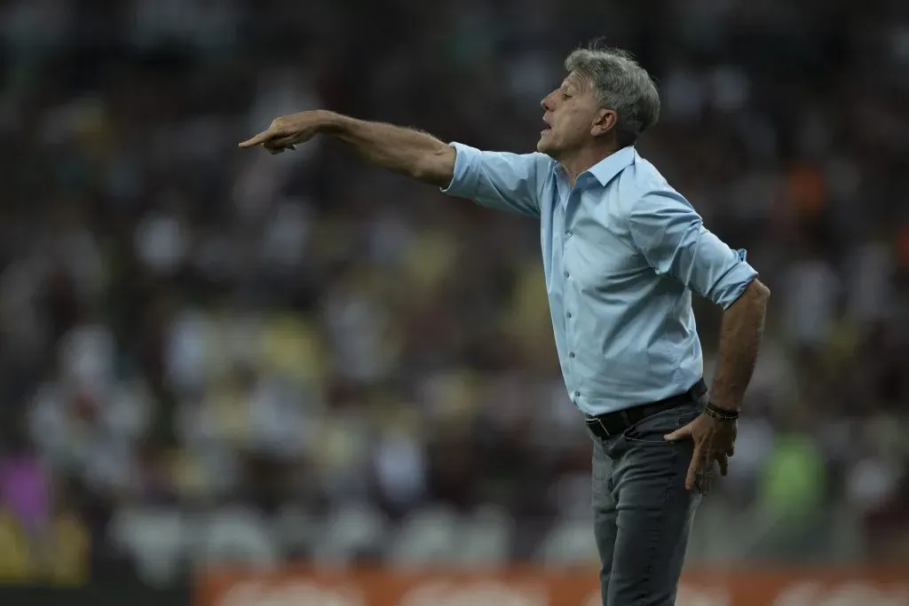 Renato Portaluppi treinando o Grêmio em 2024 – Foto: Jorge Rodrigues/AGIF