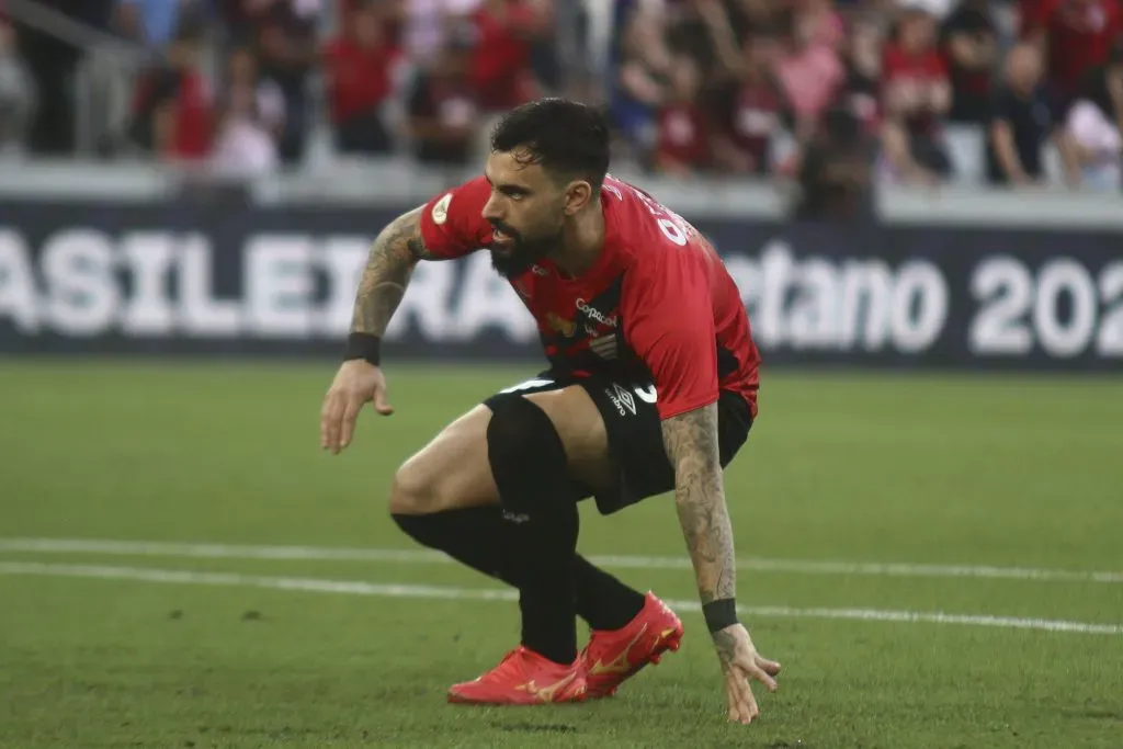 Mastriani durante partida contra o Botafogo no Campeonato Brasileiro A 2024. Foto: Gabriel Machado/AGIF