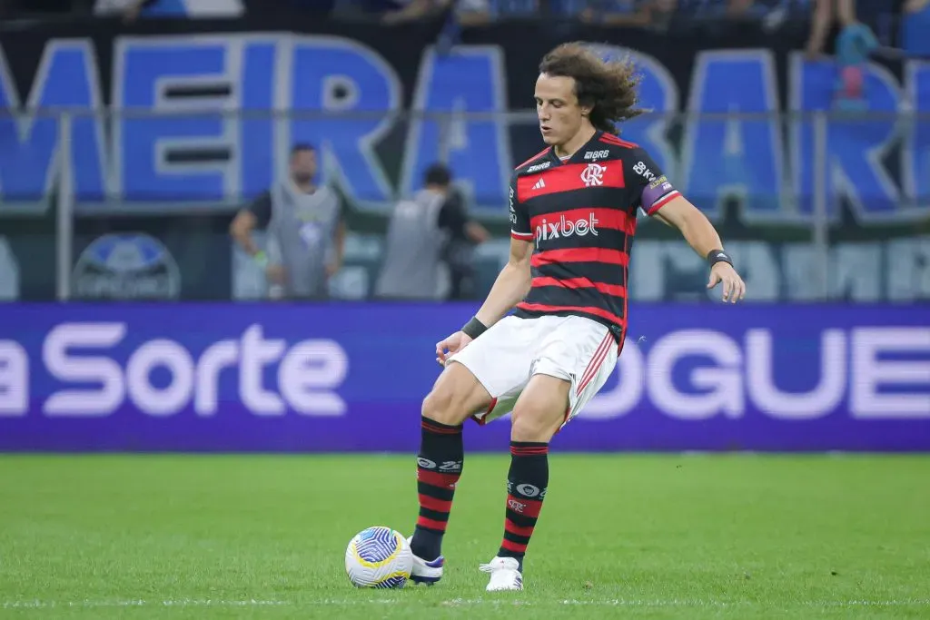 David Luiz está de saída do Flamengo e deve reforçar outro clube no Brasil. Foto: Maxi Franzoi/AGIF