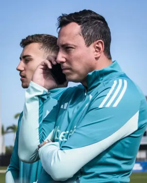 Foto: Gustavo Aleixo/Cruzeiro – Pedro Junio durante treinamento do Cruzeiro.