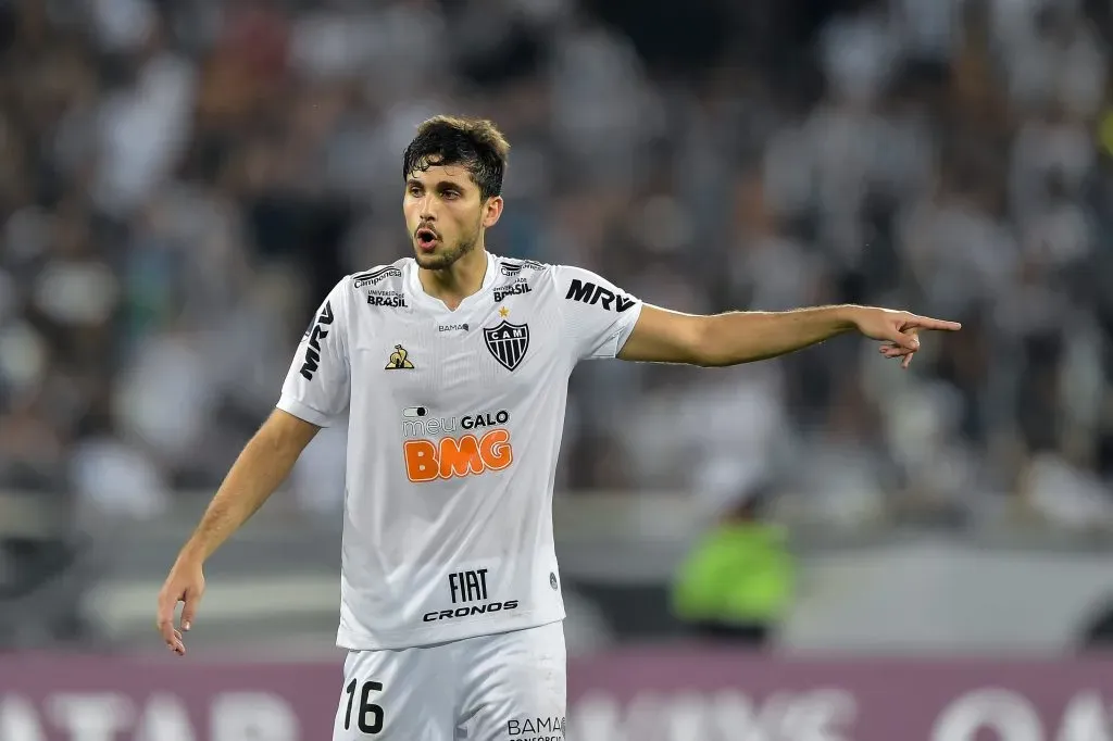 RJ – Rio de Janeiro – 24/07/2019 – Copa-SulAmericana 2019, Botafogo x Atletico-MG -Igor Rabello jogador do Atletico-MG durante partida contra o Botafogo no estadio Engenhao pelo campeonato Copa Sul-Americana 2019. Foto: Thiago Ribeiro/AGIF