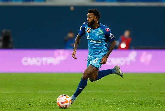 Wendel atuando no Zenit – (Photo by Mike Kireev/NurPhoto via Getty Images)