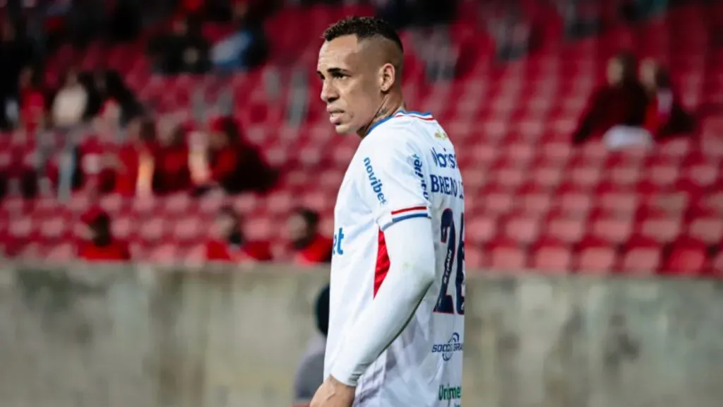 Breno Lopes em ação pelo Fortaleza no Campeonato Brasileiro Série A 2024 – Foto: Matheus Amorim/Fortaleza EC