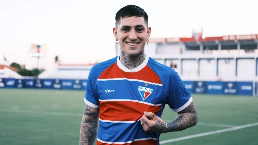 Gastón Ávila, novo zagueiro do Fortaleza. Foto: Mateus Lotif/Fortaleza EC