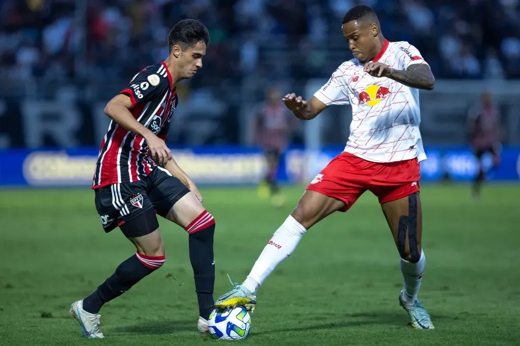 Rodriguinho atuando no São Paulo em 2023 – Foto: Marcello Zambrana/AGIF