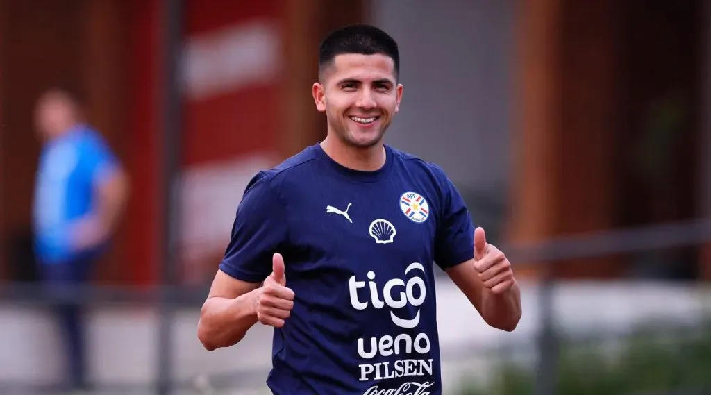 Mateo Gamarra, novo reforço do Cruzeiro. Foto: Seleção Paraguaia/Divulgação