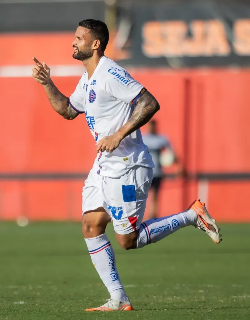 Willian José comemora gol pelo Bahia (Imagem: Letícia Martins/EC Bahia)