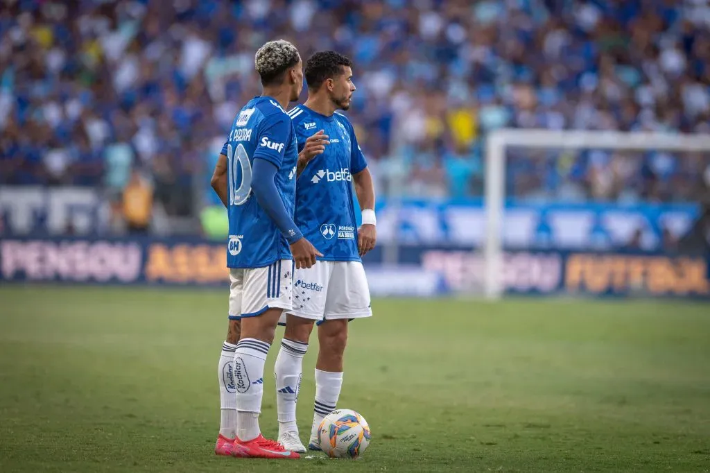 MG – BELO HORIZONTE – 16/02/2025 – MINEIRO 2025, CRUZEIRO X AMERICA-MG – Matheus Pereira jogador do Cruzeiro durante partida contra o America-MG no estadio Mineirao pelo campeonato Mineiro 2025. Foto: Alessandra Torres/AGIF