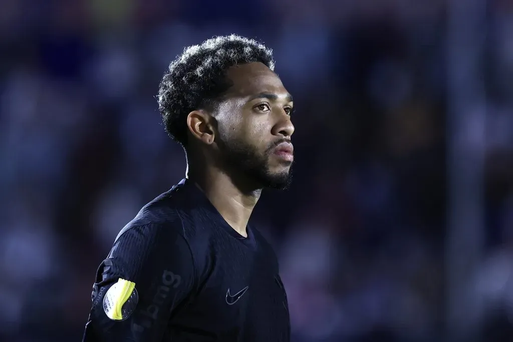 José Martinez jogador do Corinthians durante partida contra o Bragantino no estadio Nabi Abi Chedid pelo campeonato Paulista 2025. Foto: Marcello Zambrana/AGIF