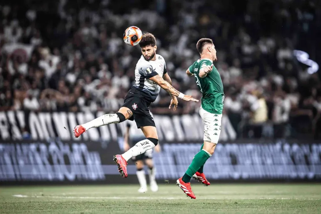 SP – SAO PAULO – 23/02/2025 – PAULISTA 2025, CORINTHIANS X GUARANI – Yuri Alberto jogador do Corinthians durante partida contra o Guarani no estadio Arena Corinthians pelo campeonato Paulista 2025. Foto: Leonardo Lima/AGIF