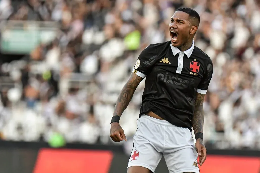 RJ – RIO DE JANEIRO – 16/09/2023 – BRASILEIRO A 2023, VASCO X FLUMINENSE – Ze Gabriel jogador do Vasco durante partida contra o Fluminense no estadio Engenhao pelo campeonato Brasileiro A 2023. Foto: Thiago Ribeiro/AGIF