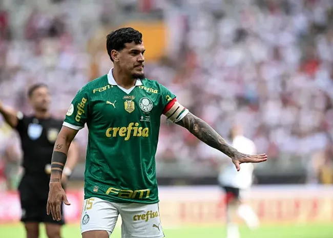 Gustavo Gómez jogador do Palmeiras -. (Photo by Gledston Tavares/Eurasia Sport Images/Getty Images)