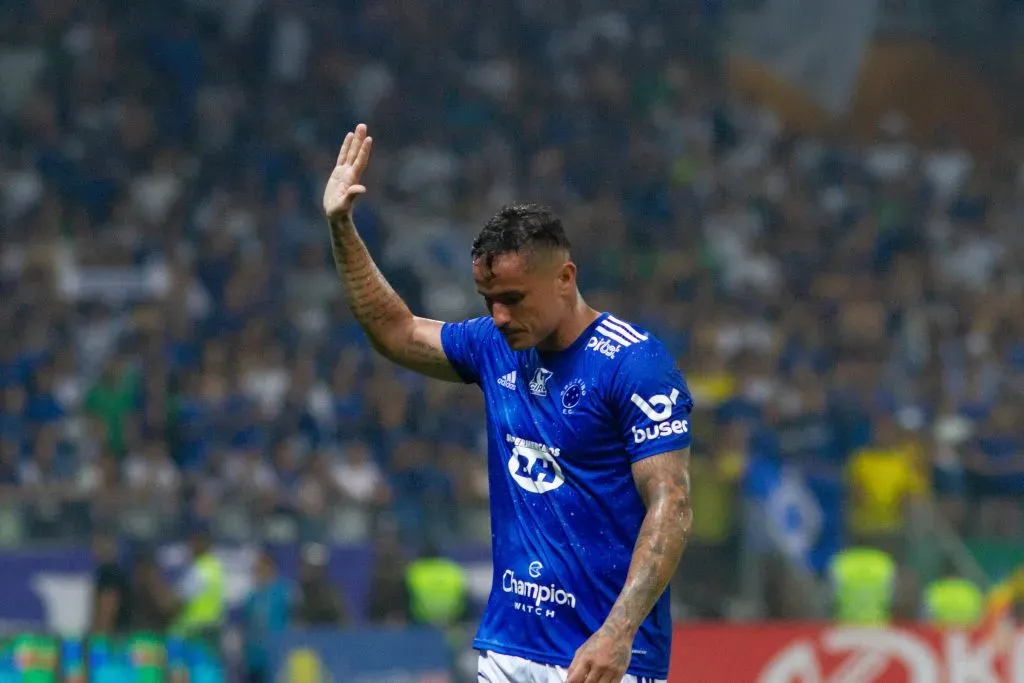 Edu durante partida contra o Vasco na Série B de 2022. Foto: Fernando Moreno/AGIF