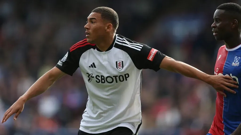LONDON, ENGLAND – SEPTEMBER 23: Carlos Vinícius of Fulham during the Premier League match between Crystal Palace and Fulham FC at Selhurst Park on September 23, 2023 in London, England. (Photo by Steve Bardens/Getty Images)