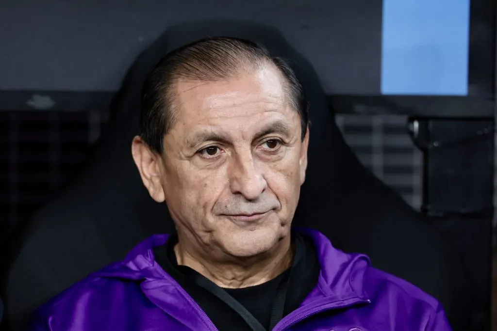 SP – SAO PAULO – 26/02/2025 – COPA LIBERTADORES 2025, CORINTHIANS X UNIVERSIDAD CENTRAL – Ramon Diaz tecnico do Corinthians durante partida contra o Universidad Central no estadio Arena Corinthians pelo campeonato Copa Libertadores 2025. Foto: Marcello Zambrana/AGIF