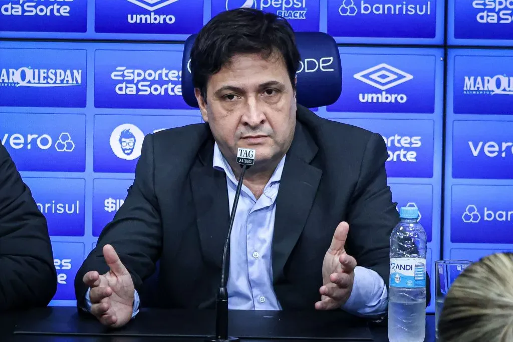 Alberto Guerra, presidente do Grêmio. Foto: Maxi Franzoi/AGIF