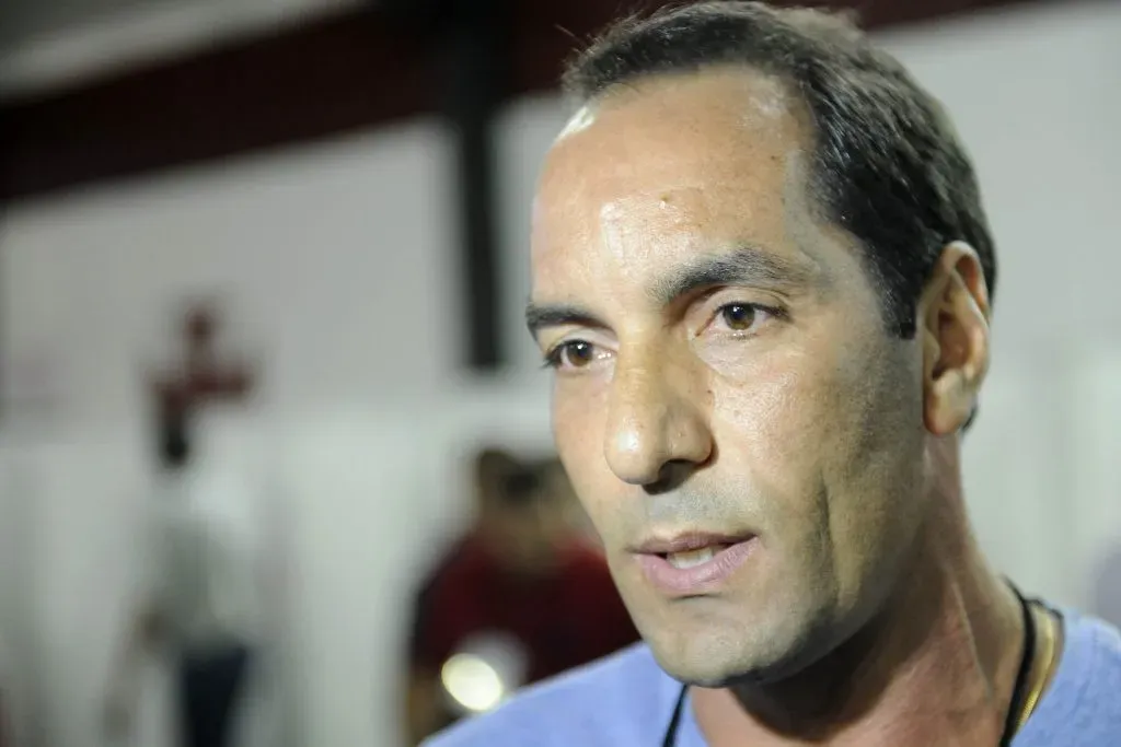 Edmundo, ex-jogador. Foto: Daniel Ramalho/AGIF