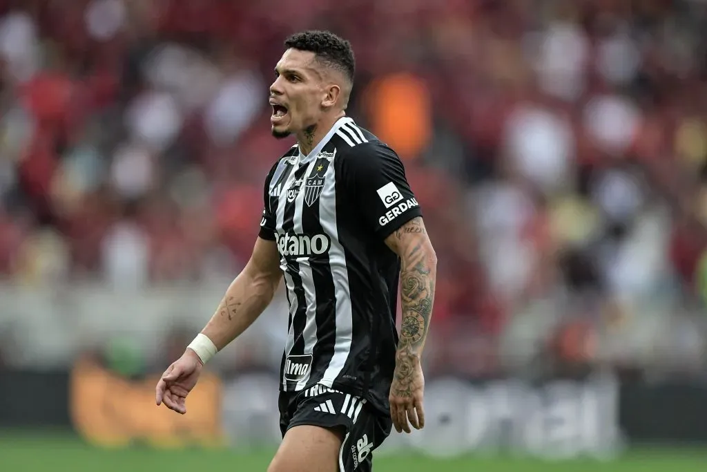 RJ – RIO DE JANEIRO – 03/11/2024 – COPA DO BRASIL 2024, FLAMENGO X ATLETICO-MG – Paulinho jogador do Atletico-MG durante partida contra o Flamengo no estadio Maracana pelo campeonato Copa Do Brasil 2024. Foto: Thiago Ribeiro/AGIF