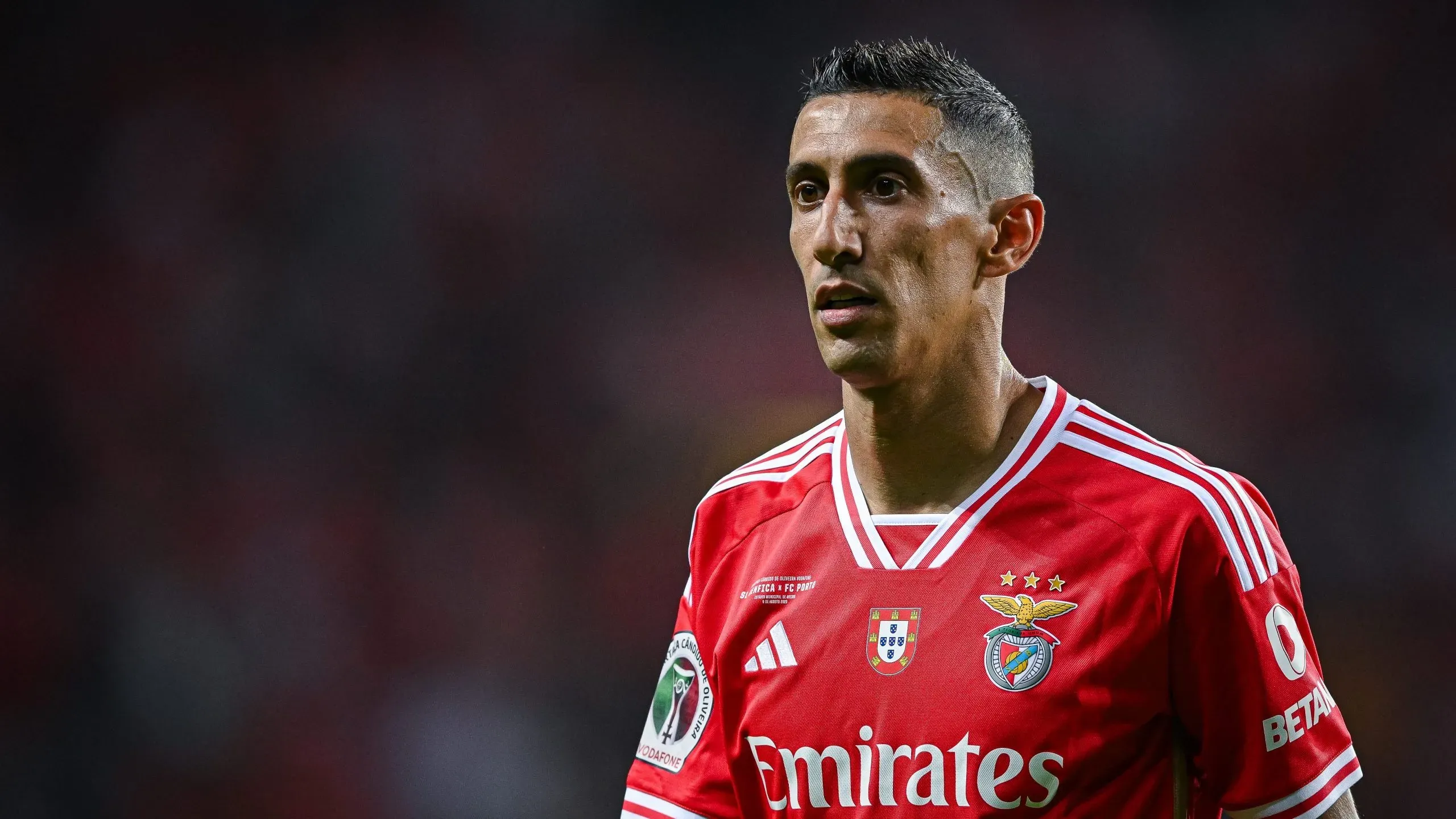 Di María, jogador do Benfica. Photo by Octavio Passos/Getty Images